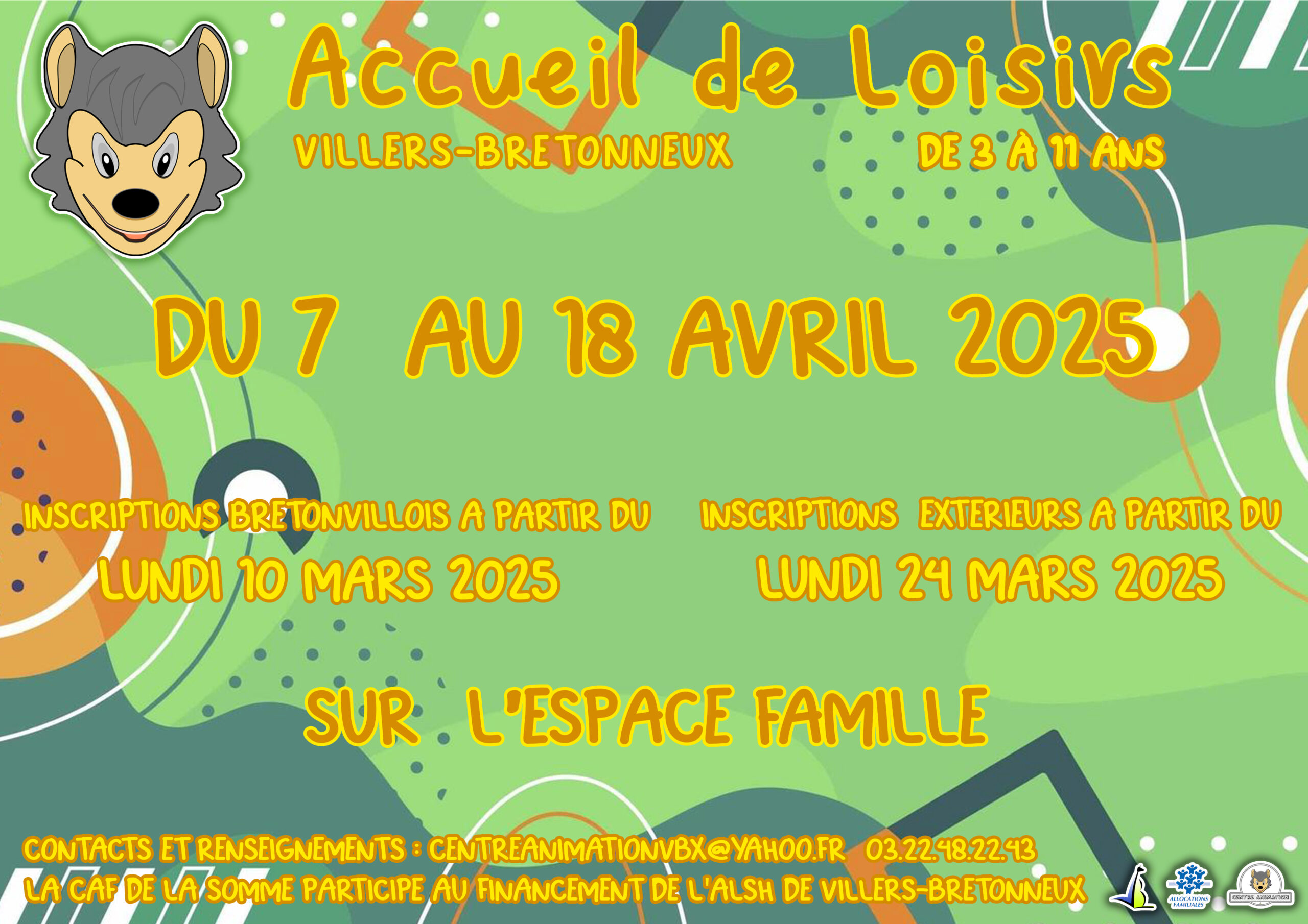 Lire la suite à propos de l’article Accueil de loisirs Printemps 3-11 ans