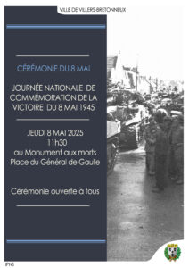 Lire la suite à propos de l’article Cérémonie du 8 mai