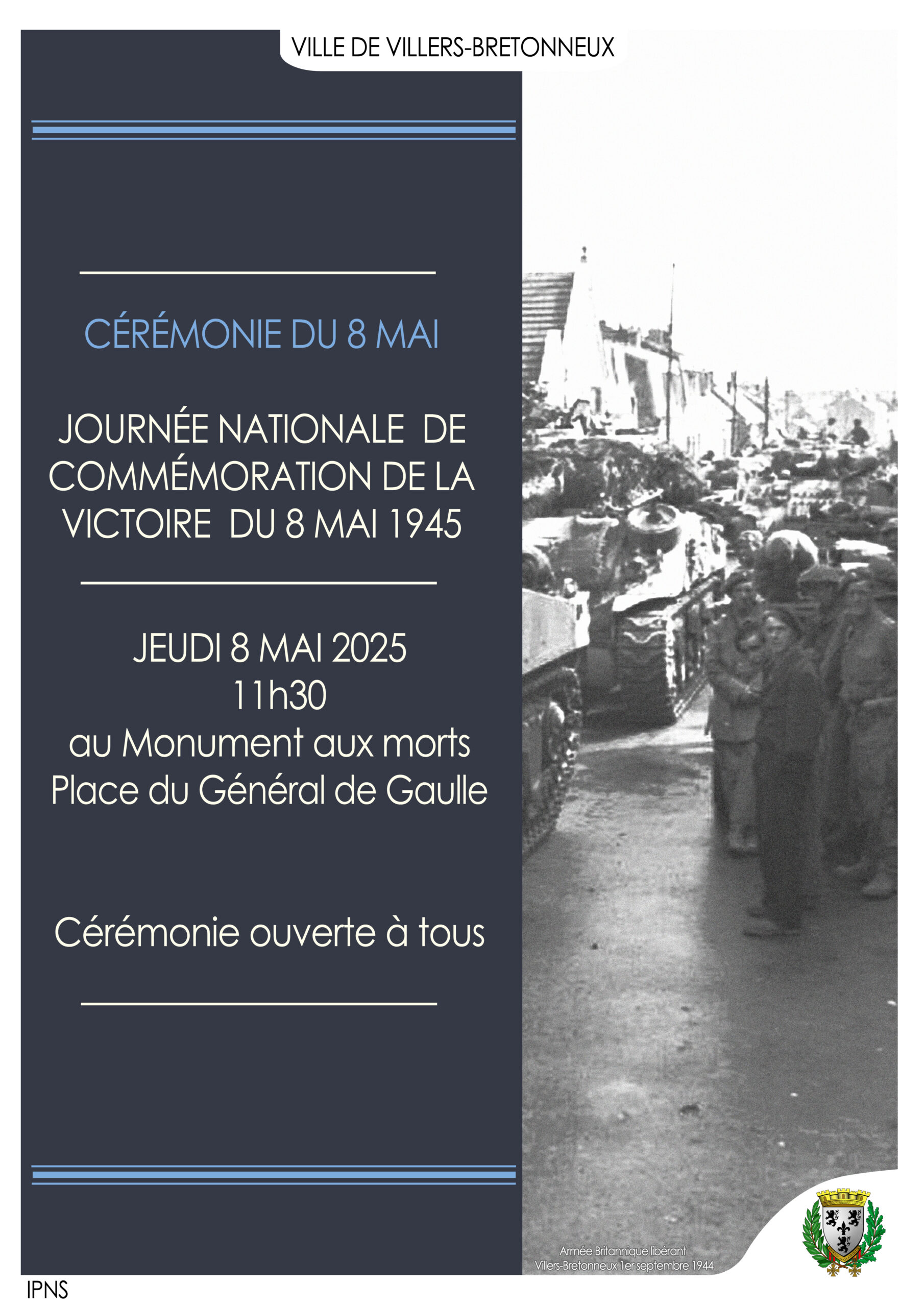 Lire la suite à propos de l’article Cérémonie du 8 mai