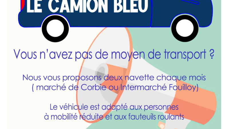 Le camion Bleu