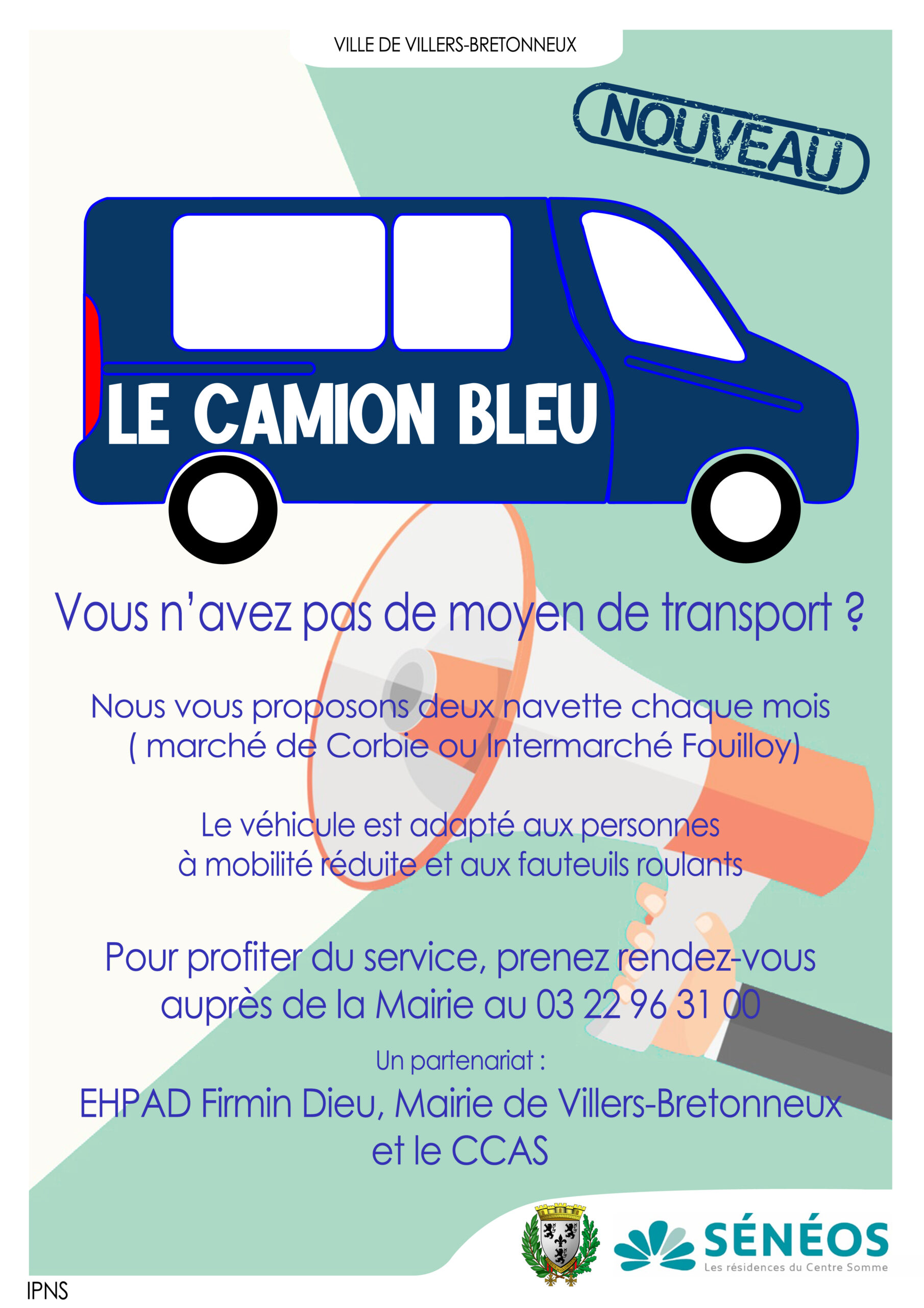 Lire la suite à propos de l’article Le camion Bleu
