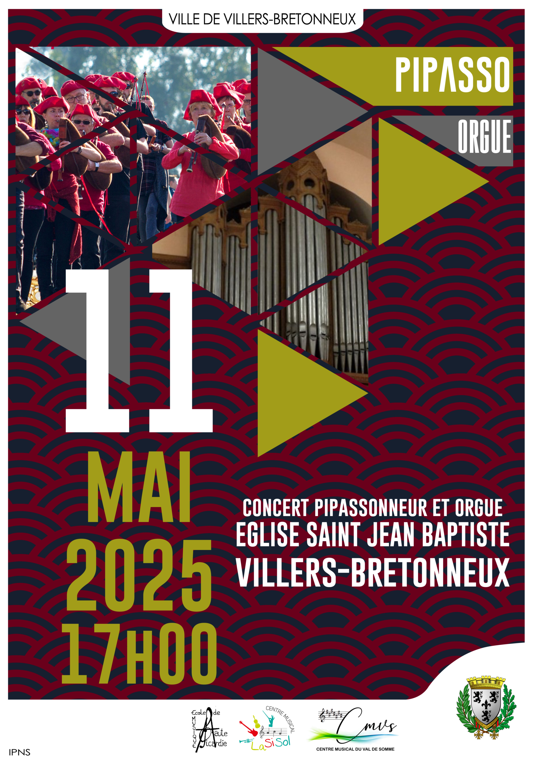 Lire la suite à propos de l’article Concert Pipasso et orgue