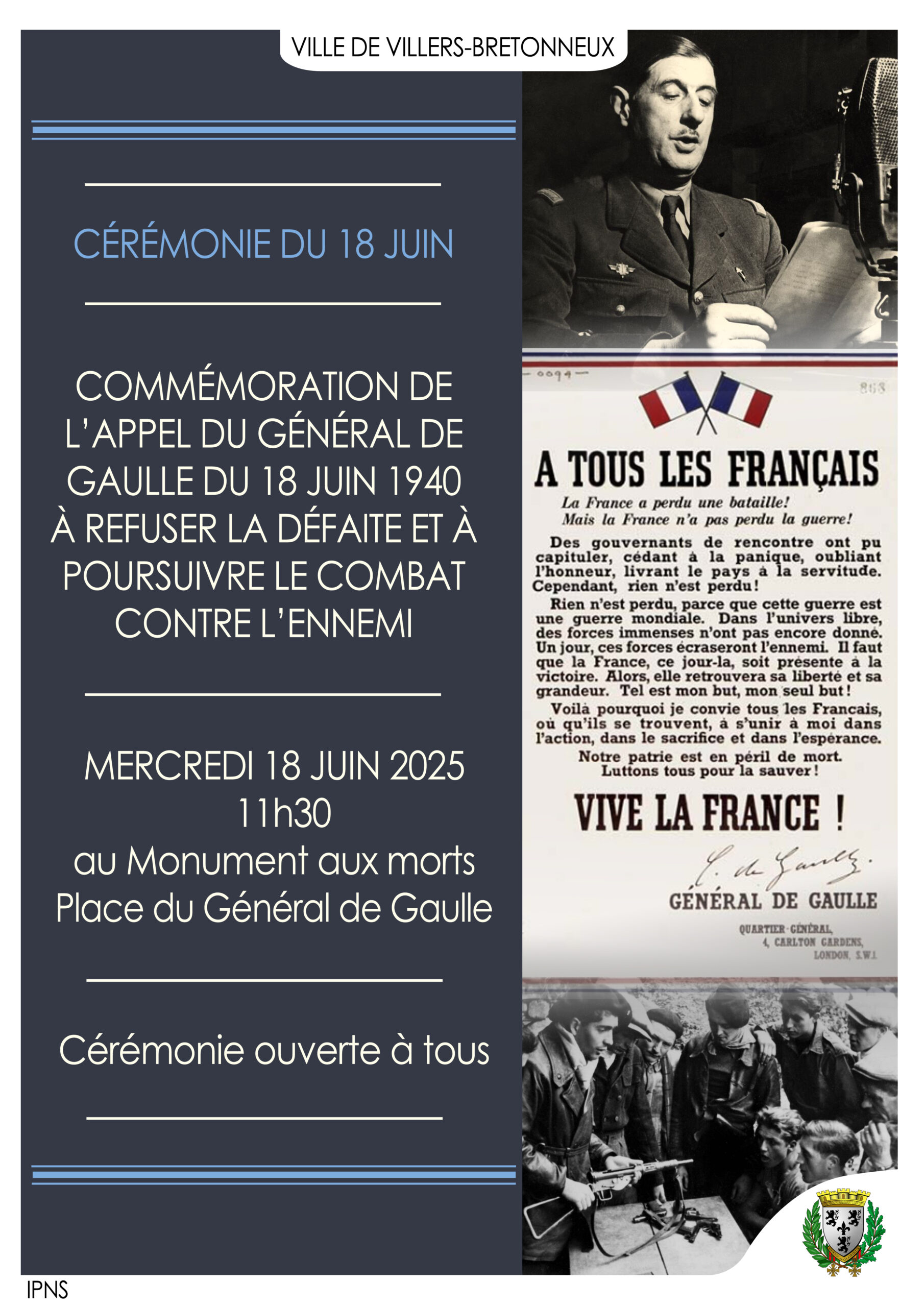 You are currently viewing Cérémonie du 18 juin