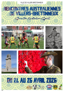 Lire la suite à propos de l’article Les Rencontres australiennes du 24 au 26 avril 2026