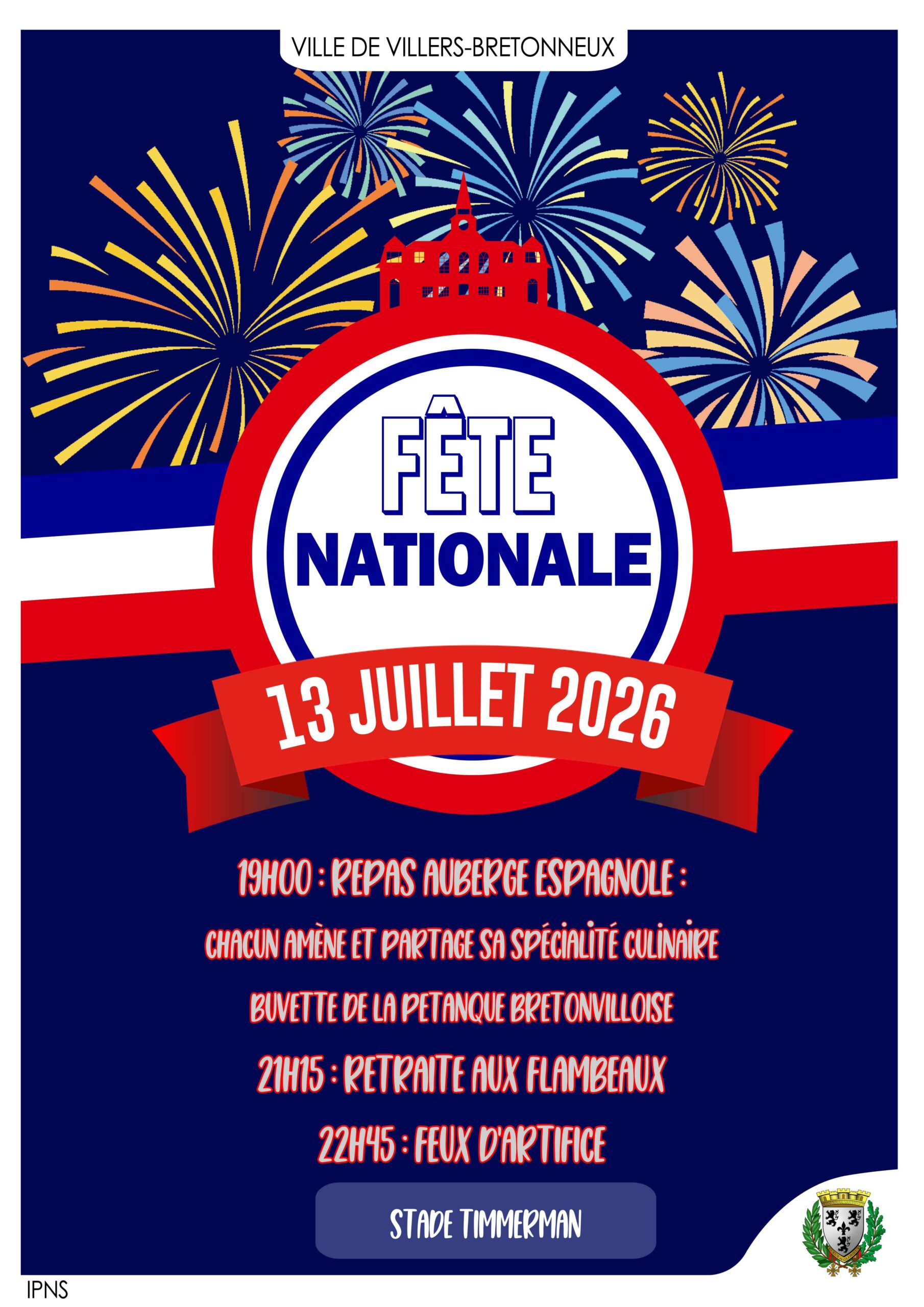 You are currently viewing Fête Nationale – Lundi 13 juillet 2026 à Villers-Bretonneux