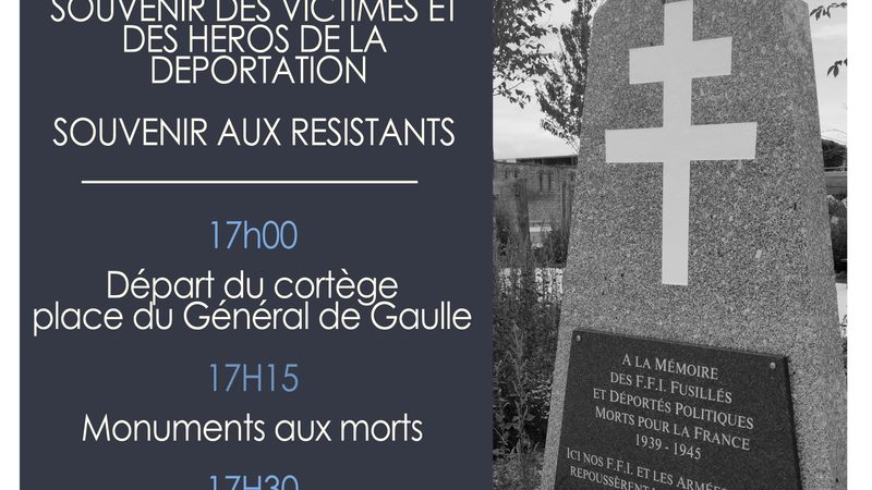 Cérémonies du 31 mai 2026