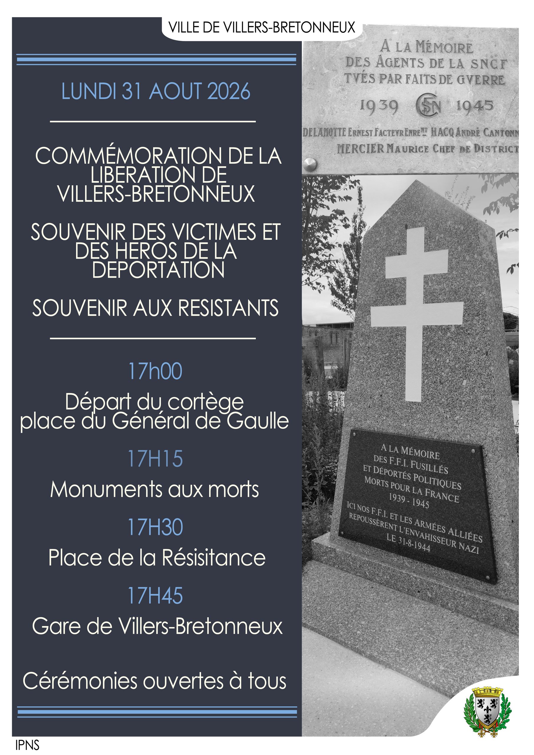 You are currently viewing Cérémonies du 31 mai 2026
