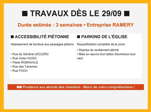 Lire la suite à propos de l’article 🚧 INFO TRAVAUX – Amélioration de notre cadre de vie 🚧